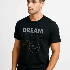 Graphic Printed Casual Round Neck Regular T-Shirt